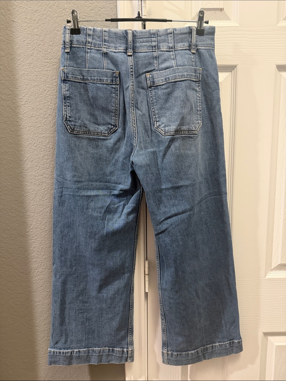 Anthropologie | Pilcro the skipper high rise wide leg Jean crop size 27 - Picture 6 of 7